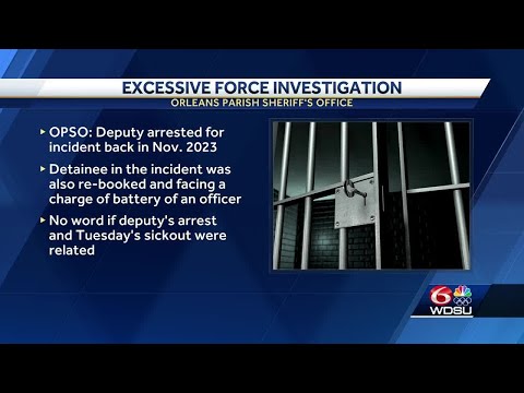 OPSO deputy arrested, accused of excessive force