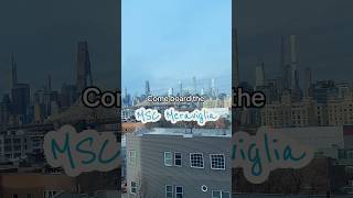 Cruise embarkation day!!! #travel #vlog #cruise #cruisevlog #msc #mscmeraviglia #nyccruise