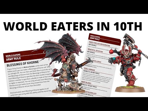 World Eaters in 10th Edition- Army Rules, Datasheets, Blood Tithe GONE