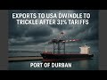 Really BAD News For South African Business As Trump Suspends Trade Talks With CANADA