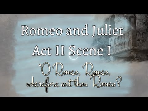 Romeo and Juliet - "O Romeo, Romeo, wherefore art thou Romeo?" by William Shakespeare.