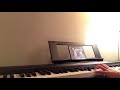 The Damned 'The Portrait' - Anything album - Keyboard piano cover