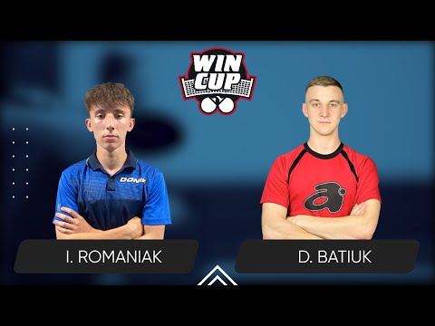 13:15 Ivan Romaniak  - Dmytro Batiuk West 2 WIN CUP 13.08.2024 | TableTennis WINCUP