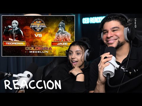 CANTANTE ESPAÑOLA Reacciona a JAZE VS TEOREMA