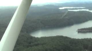 preview picture of video 'Summersville Lake Plane Ride with AJ & Justin'