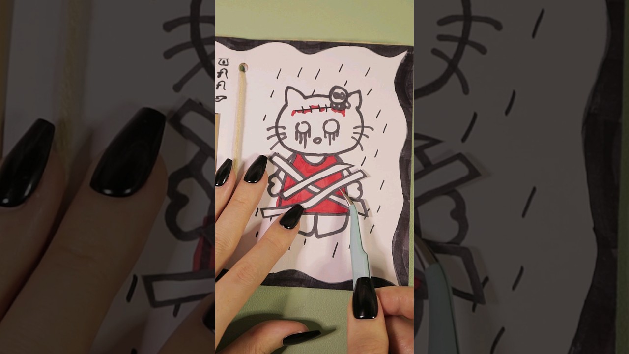 DIY game book | kitty #quietbook #gamebook #kitty #papercraft #collazip