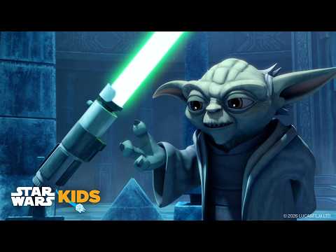 Saber Training with Ahsoka, Sabine, and the Younglings | @StarWarsKids
