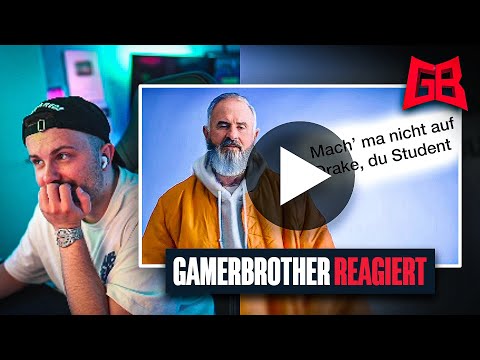 GamerBrother REAGIERT auf SCHLECHT GEALTERTE DEUTSCHRAP LINES 😂