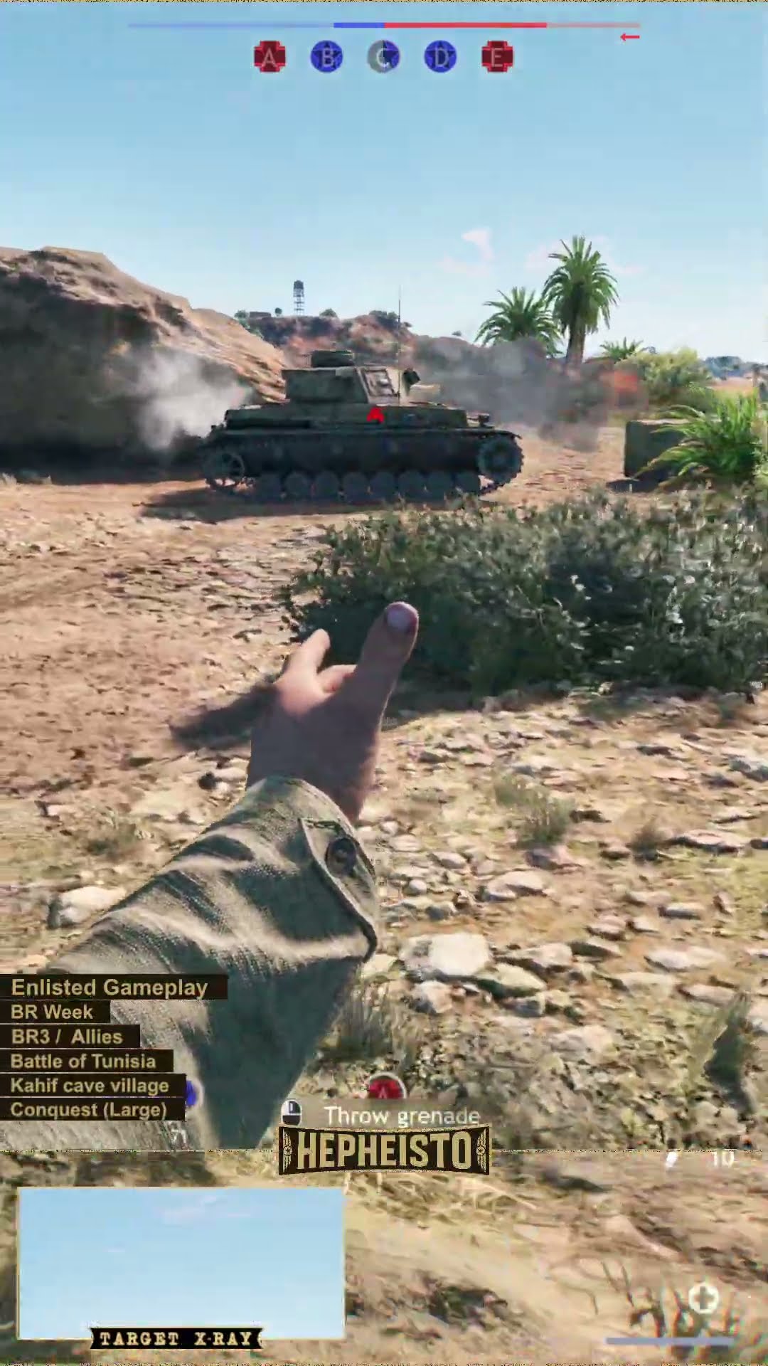 Medic eliminates Panzer IV G with Explosion Pack