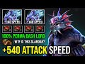 crazy 540 attack speed 100% permanent bash zero escape hit like a truck slardar dota 2