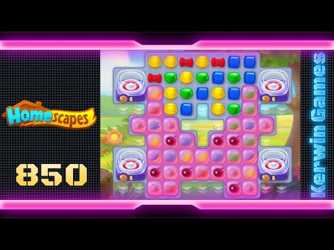 Homescapes Level 850 - No Boosters