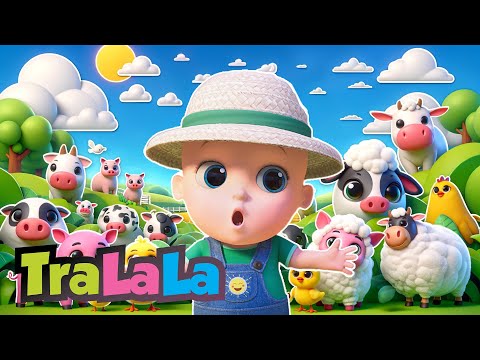 Ce sunete fac animalele? Vocea animalelor 🐷🐮🐹 Cântece educative pentru copii - TraLaLa