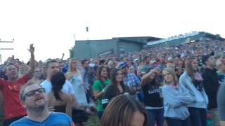 Dave Matthews band #36 w/ crowd Alpine Valley
