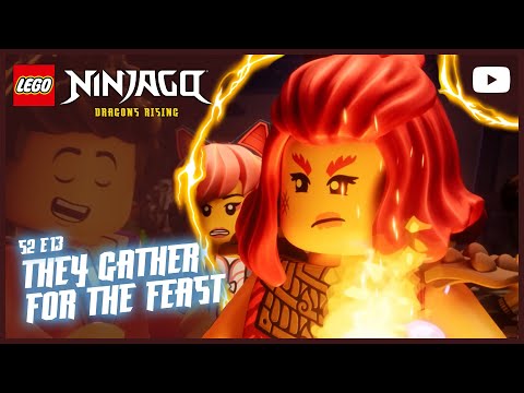 They Gather For The Feast🍴| Full episode | LEGO Ninjago: Dragons Rising