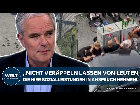 BERLIN: CDU-Politiker Dregger fordert hartes Vorgehen gegen Sozialmissbrauch & kritisiert Bezirksamt
