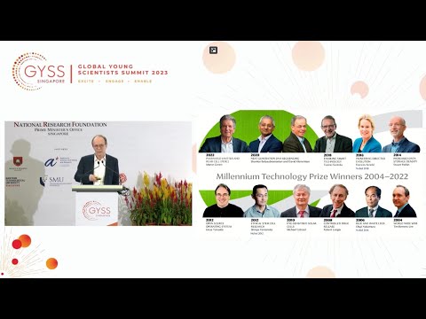 TAF at GYSS 2023 - Millennium Technology Prize 2022 and 2024