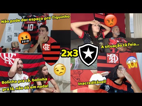 REACT REAÇÕES FLAMENGUISTAS #2 A FLAMENGO 2X3 BOTAFOGO | MAIS CHORORÔ E RECLAMAÇÕES!