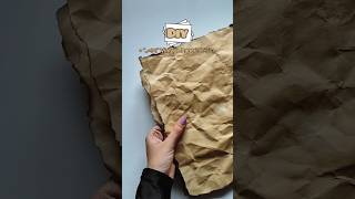 Diy Vintage Paper 🤎 #shorts #diy #craft #aesthetic #decor #vintage