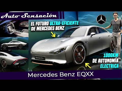 Presentación Mercedes-Benz EQXX 2022.El futuro revolucionario eficiente y eléctrico de la estrella.