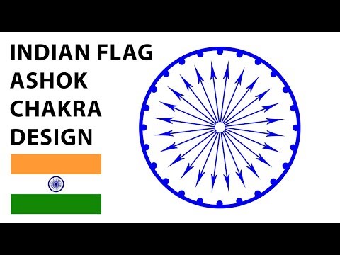 How to Create Ashok Chakra in Photoshop | How to Create Ashok Chakra in Illustrator-#14