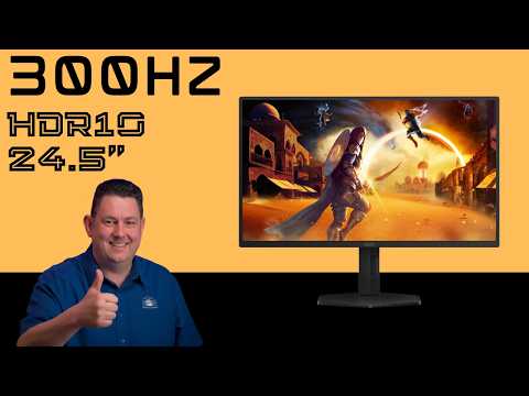 300Hz Overclockable (310Hz) Super Fast Display - AOC GAMING 25G4SXU