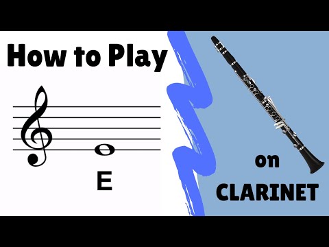 Comment jouer le « mi » à la clarinette