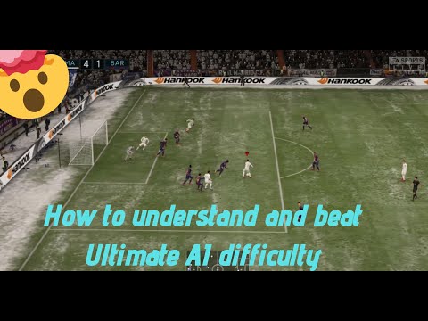 HOW TO UNDERSTAND AND BEAT AI ON ULTIMATE DIFFICULTY!!!FIFA 20
