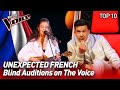 FRENCH Songs In Non French Speaking Countries On The Voice Top 10