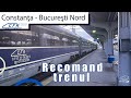 Cu Trenul Pe Cea Mai BUNA Ruta Din ROMANIA CONSTANTA BUCURESTI