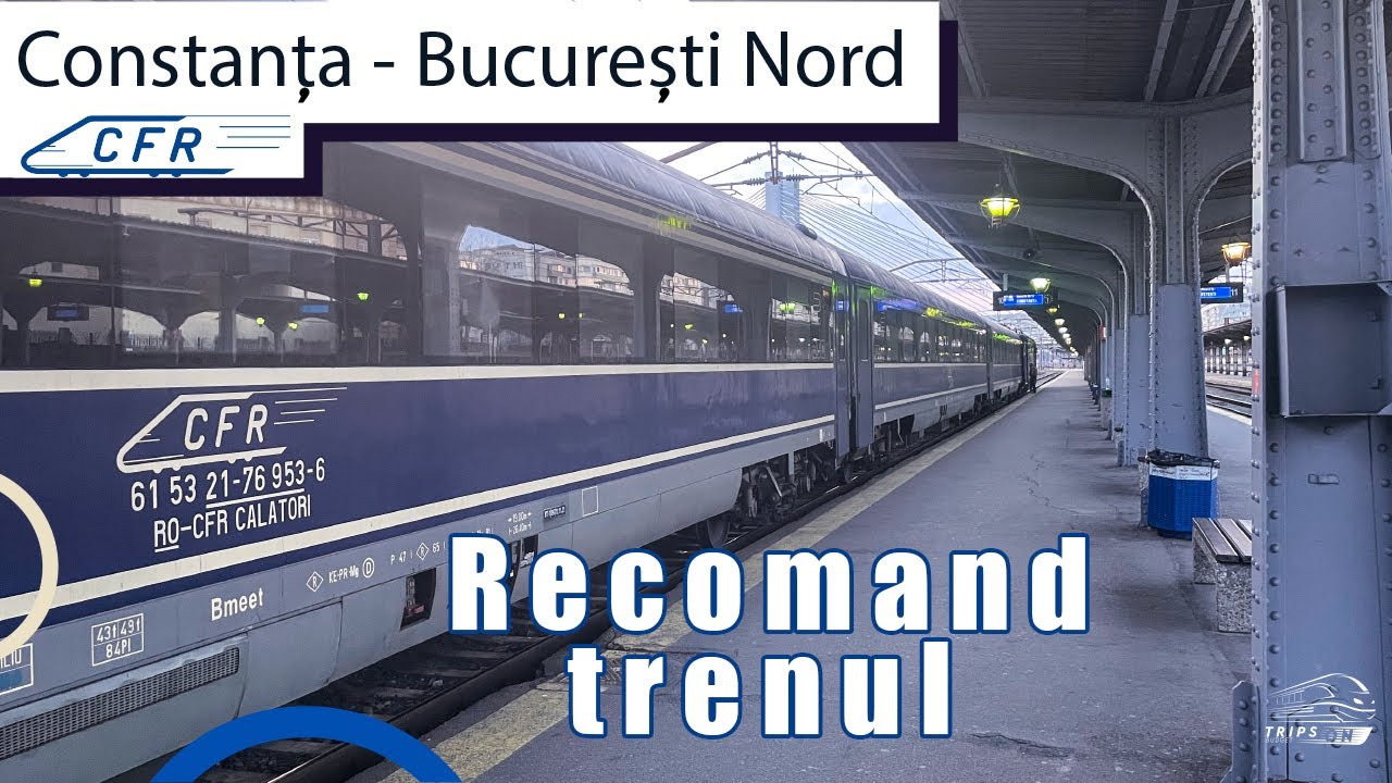 Watch Distanta Bucuresti Timisoara Cu Trenul Now Cu trenul pe cea mai BUNA ruta din ROMANIA - CONSTANTA - BUCURESTI