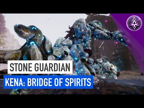 Kena: Bridge of Spirits - Stone Guardian - Boss Fight