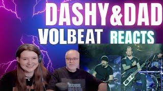 Volbeat - The Devil&#39;s Bleeding Crown - Live at Tusindarsskoven, Odense 2015 (Dad&amp;DaughterReaction)