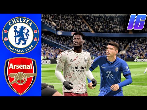 Chelsea vs Arsenal Ft Mendy, Havertz, Pulisic | Chelsea Career Mode Ep16