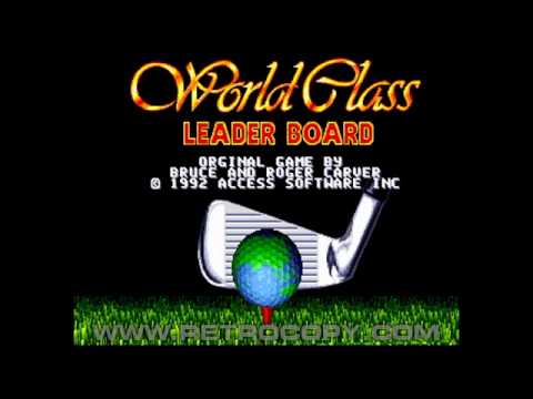World Class Leader Board Megadrive