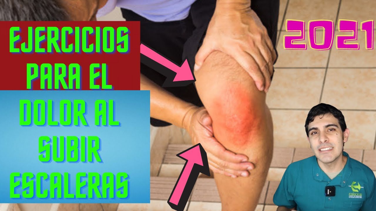 Watch Dolor de rodilla al subir escalera, ejercicios para aliviar el dolor de rodilla al subir escaleras Now Dolor de rodilla al subir escalera, ejercicios para aliviar el dolor de rodilla al subir escaleras