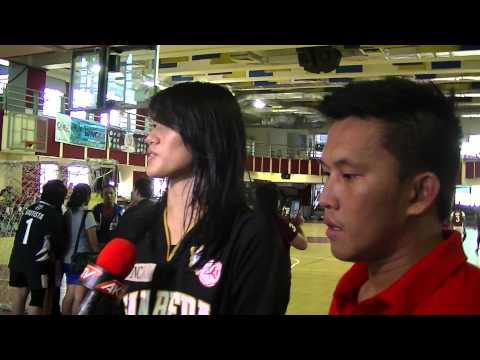 43rd WNCAA Futsal Championship  AKTV Interview with Coach and Dimple