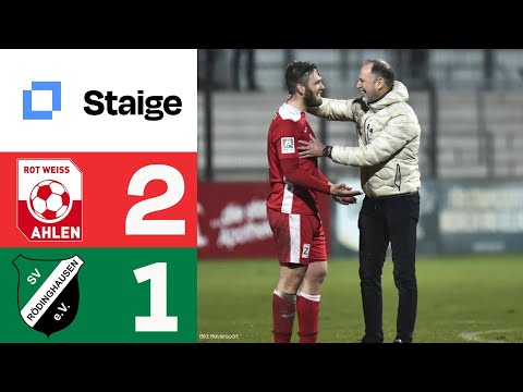 Highlights der Regionalliga West - 36. Spieltag: Rot Weiss Ahlen - SV Rödinghausen