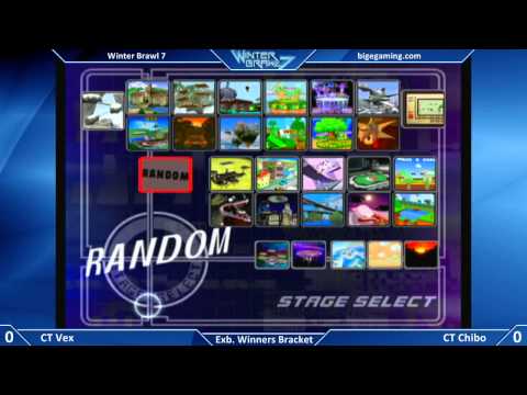 Winter Brawl 7 SSBM - CT Vex Kasrani vs CT Chibo - Exhibition