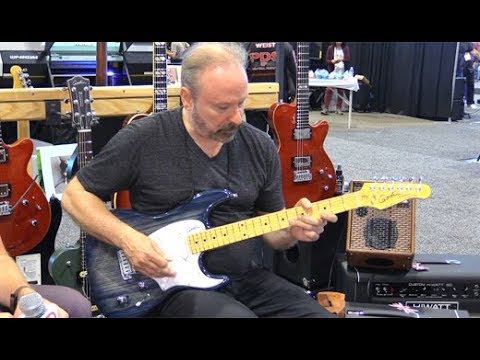 Summer NAMM 2019: Godin Passion RG-3 Indigo Burst MN Demo