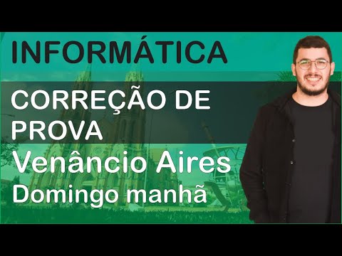 Correção de prova: Prefeitura de Venâncio Aires (manhã) | Fundatec