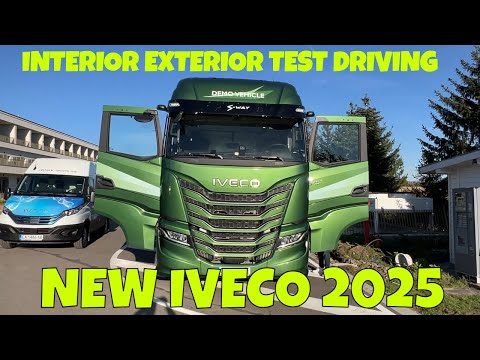 New Iveco S-Way 460 Interior Exterior Sound and Driving (2025)