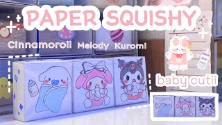 #13 [SQUISHY🌷] CINNAMOROLL/MELODY/KUROMI EM BÉ👶🏻🍼 | Bonnie🐰