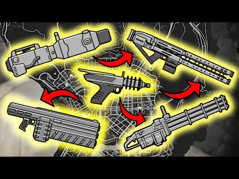GTA 5 - All Secret and Rare Weapon Locations (Rail Gun, Up-n Atomizer & More)