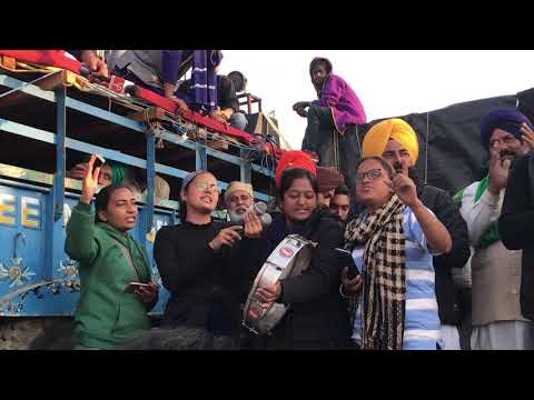 Kanupriya, Nikki & Other SFS Girls at Farmers Protest 2020