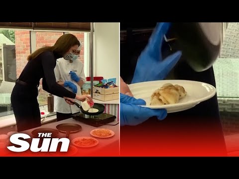 'Don't eat that one': Princess Kate fails at making pancake during nursing home visit