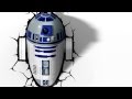 Lampe Déco. 3D Star Wars R2-D2