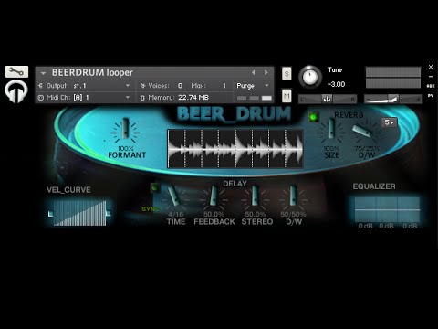 Free Download Beer Drum v1.2 KONTAKT-AUDiOSTRiKE