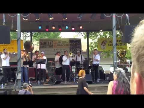 The Mil-Tones Brass Band live on the Santa Fe Bandstand 2013 - 