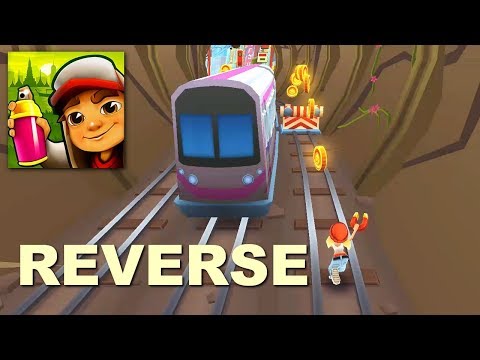 Cool Fullscreen Reverse Gameplay HD - Subway Surfers - Bangkok Tricky