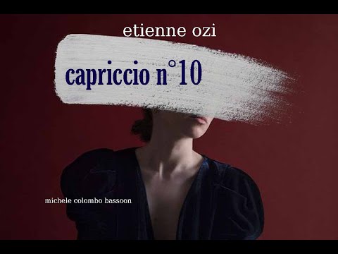 Etienne Ozi CAPRICCIO n.10 Michele Colombo Bassoon